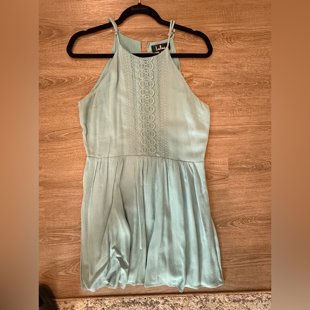 Lulu's Light Blue Women's Mini Dress